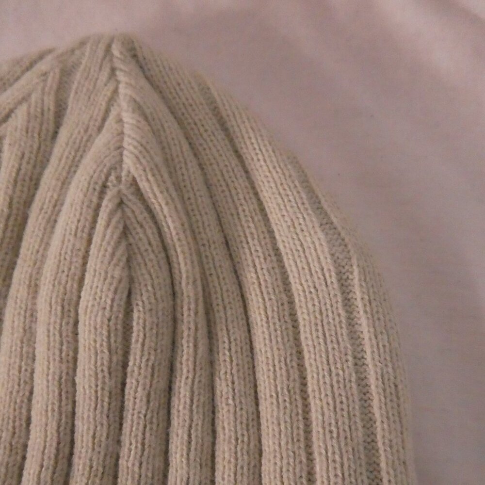 NIKE | OS - one size | Reversible Nike Logo Beanie In Neutral Tone & Olive Green - Picture 7 of 16